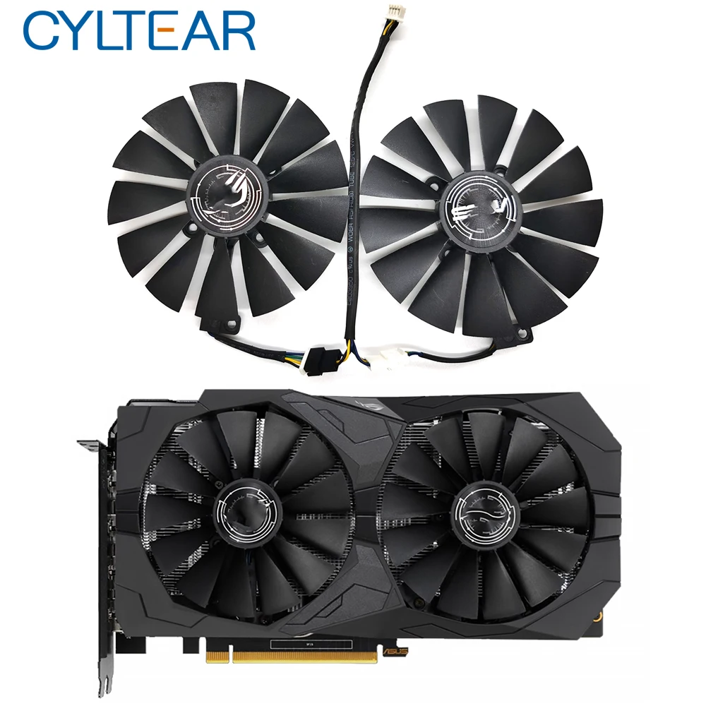 Gaming Console Asus - FDC10M12S9-C 0.25AMP RX470 RX570 Fan For