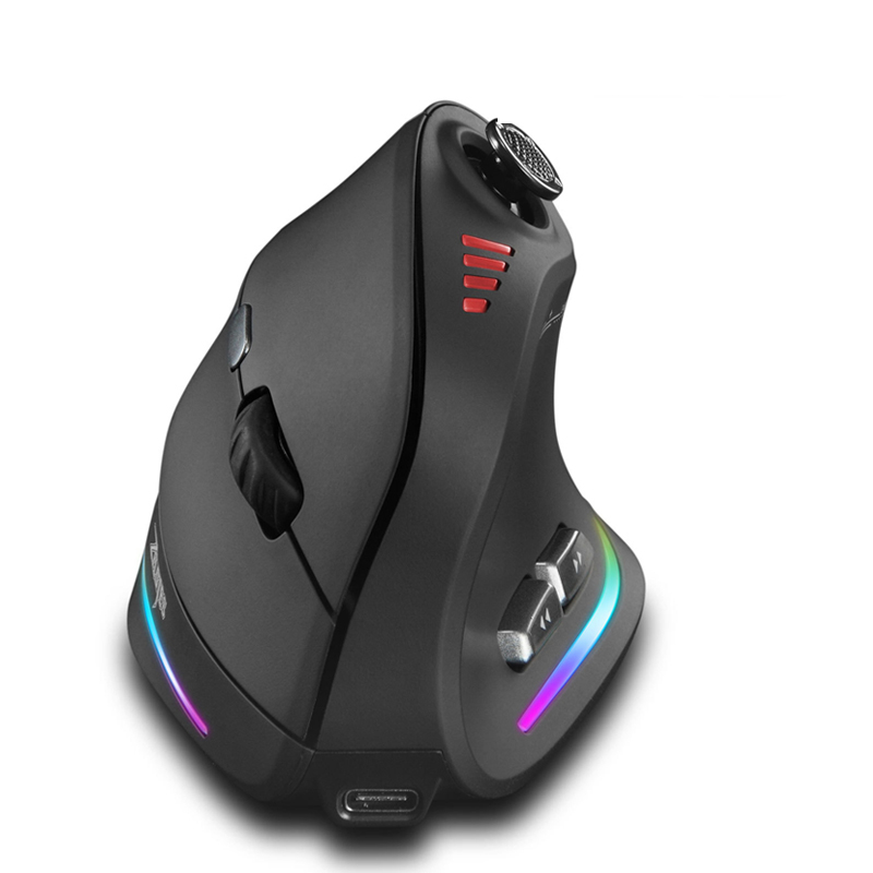 Pad Gaming Console - Jomaa RGB Backlit Wireless Vertical Mouse
