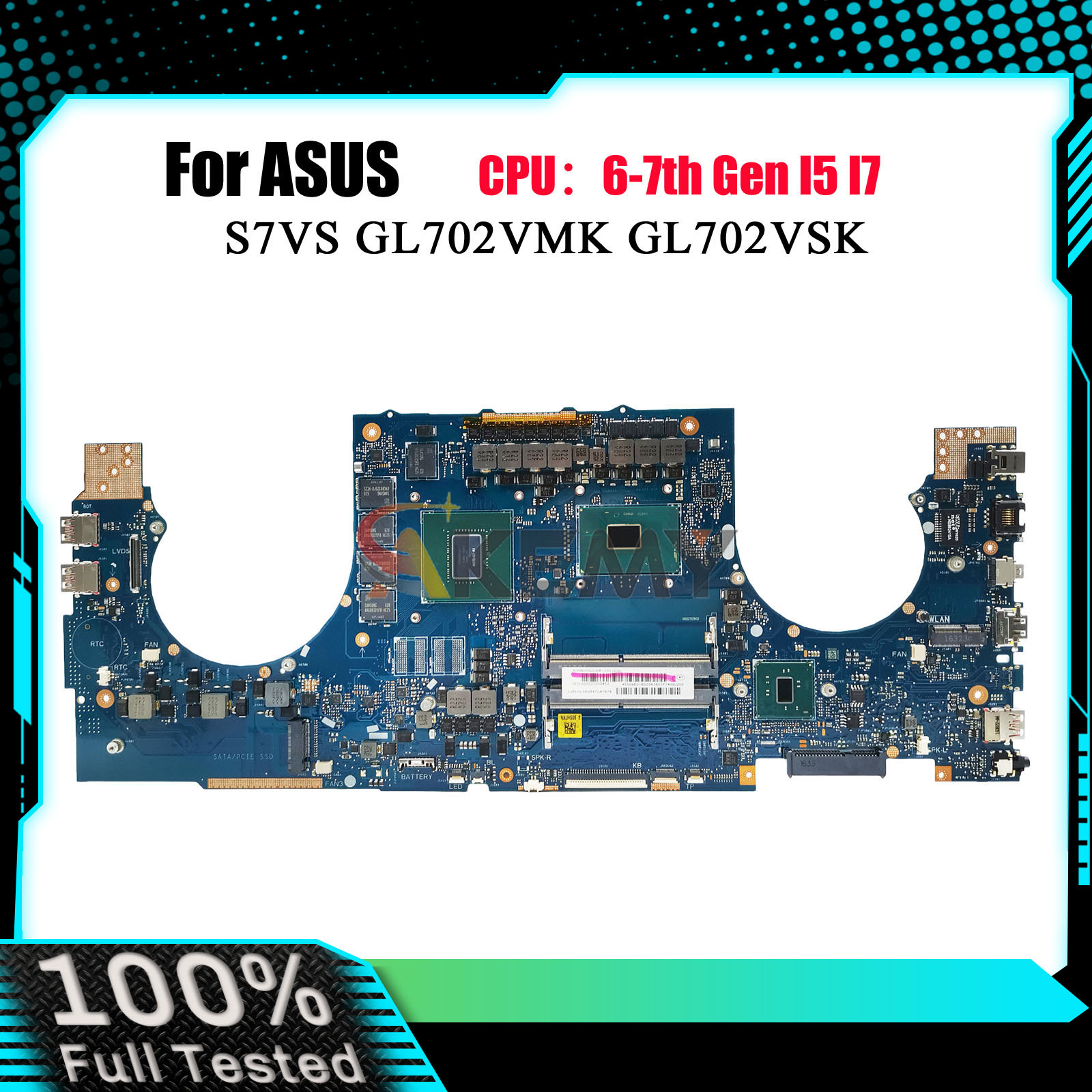 GL702VS Laptop Motherboard For - Gaming Console Asus ulasan dan harga