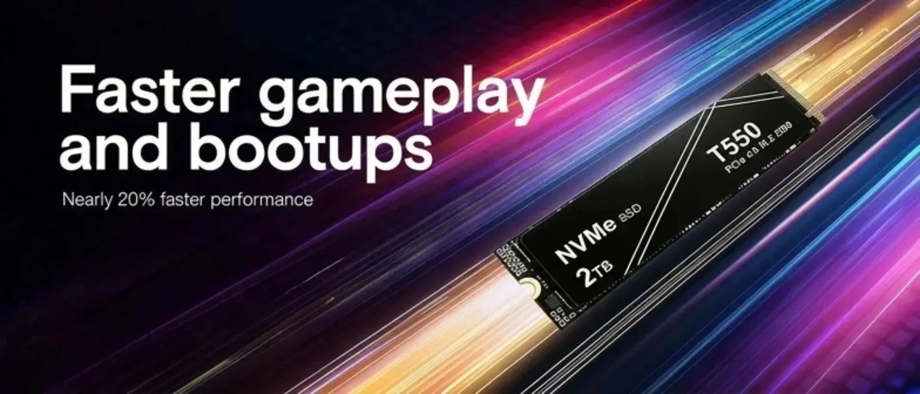 T550 PCIe NVMe Gen 1TB/2TB/4TB - Gaming Console Driving ulasan dan harga