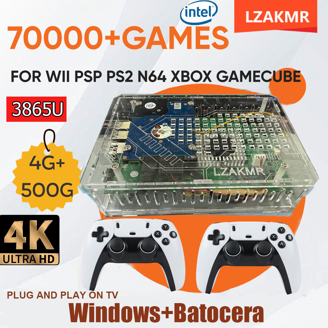 Retro U9 PRO Game Console 500G - Gaming Console With Gta ulasan dan harga