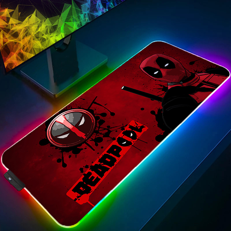 LED Mouse Pad Gaming Backlight - Pad Gaming Console ulasan dan harga