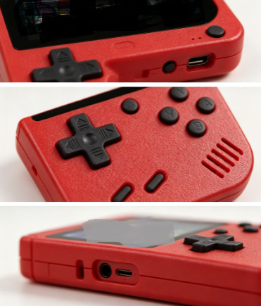 HTMCK Red Retro Classic Handhe - Gaming Console For 7 Year Old ulasan dan harga
