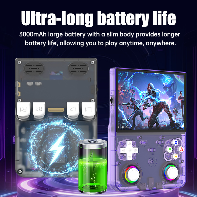 New R36 Ultra X Handheld Retro - Gaming Console With Gta ulasan dan harga