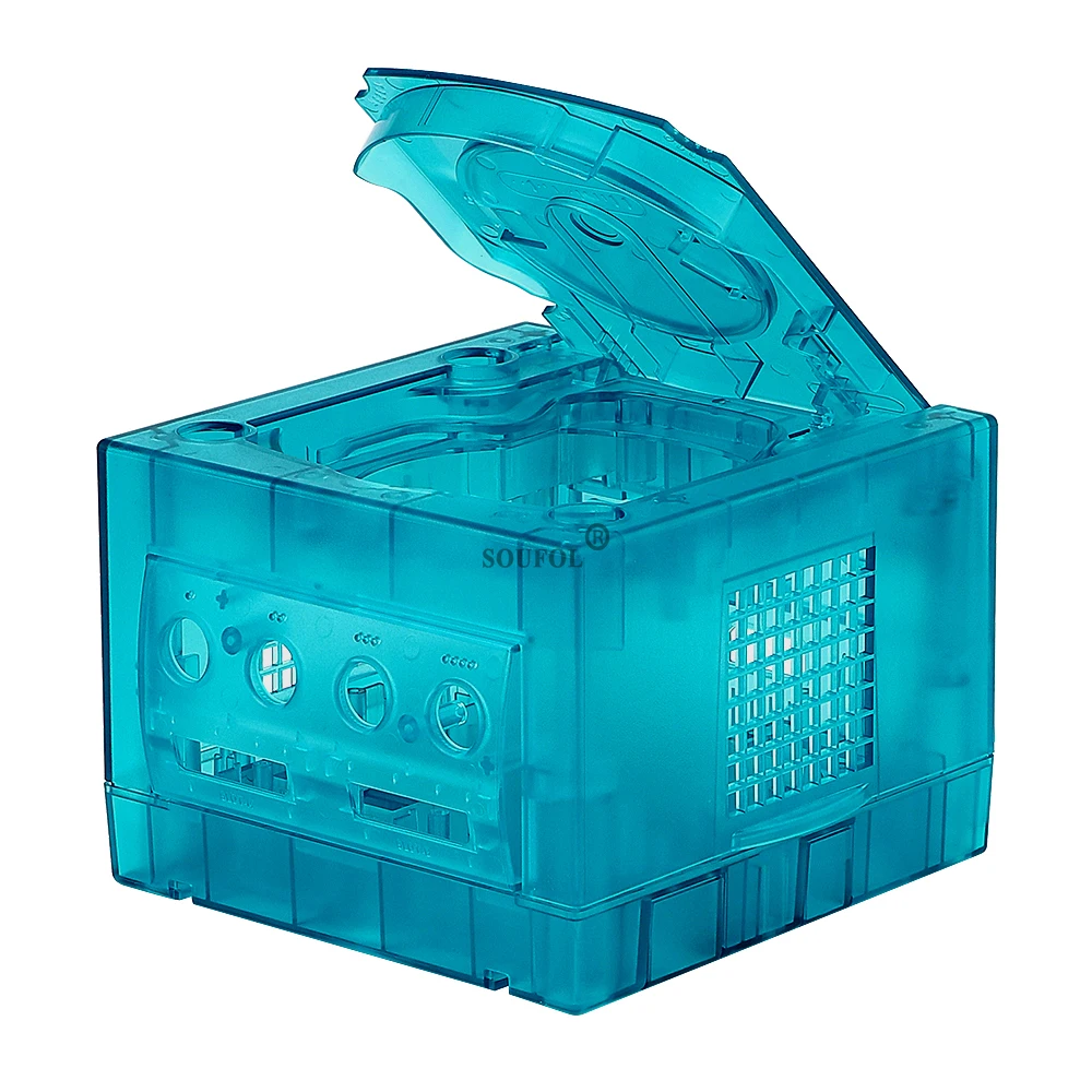 Ice Blue Replacement Case for  - Gaming Console Vintage ulasan dan harga