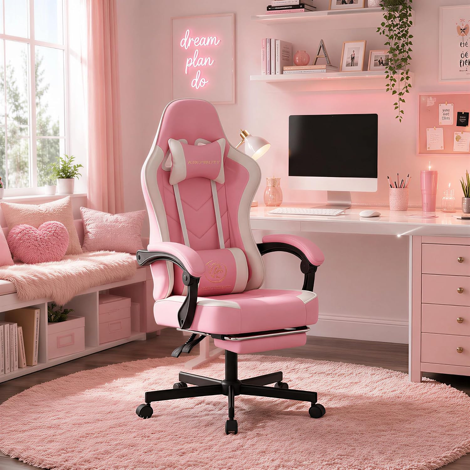 Ergonomic High Back Gaming Cha - Gaming Chair Cushion ulasan dan harga