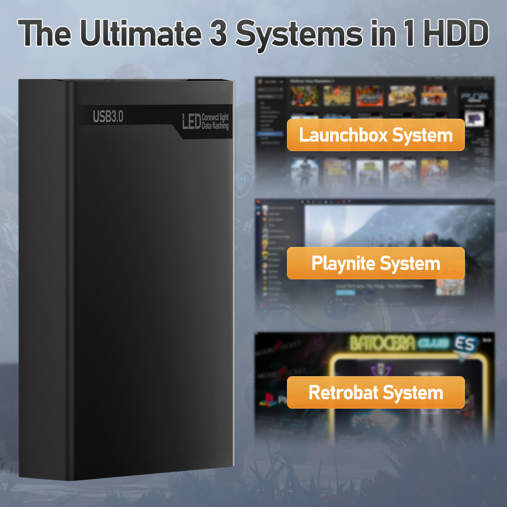 500G Retro Gaming HDD Video Ga - Gaming Console With Gta ulasan dan harga