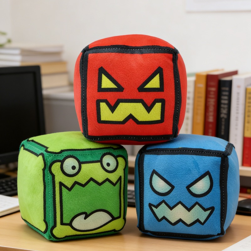 Geometryy Kawaii Throw Pillow  - Gaming Chair Cushion ulasan dan harga