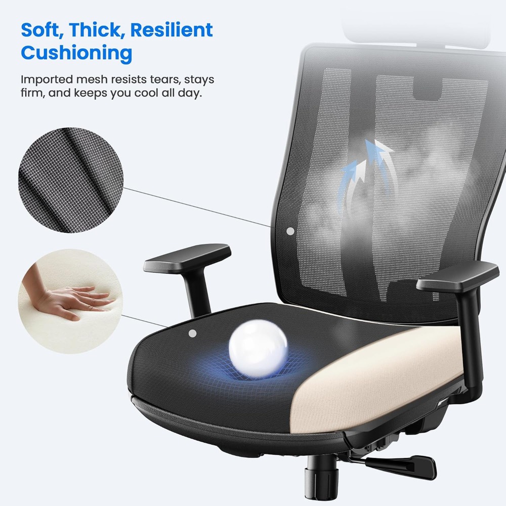 Adjustable Office Chair: Ergon - Gaming Chair Cushion ulasan dan harga