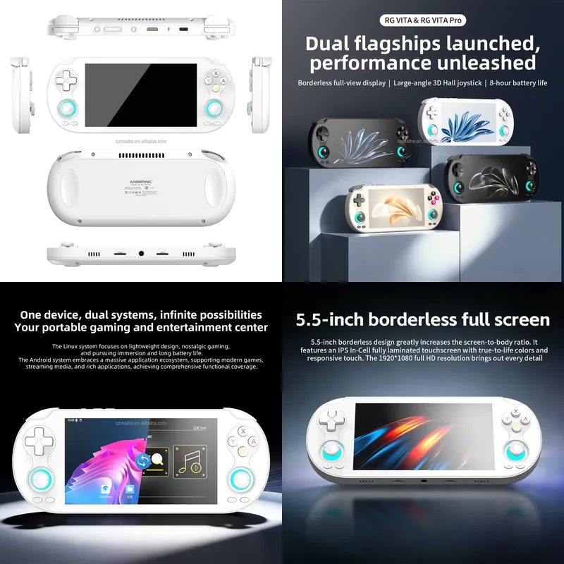 【CHIMU HOME】 5.5 inch touchscr - Gaming Console With Games ulasan dan harga