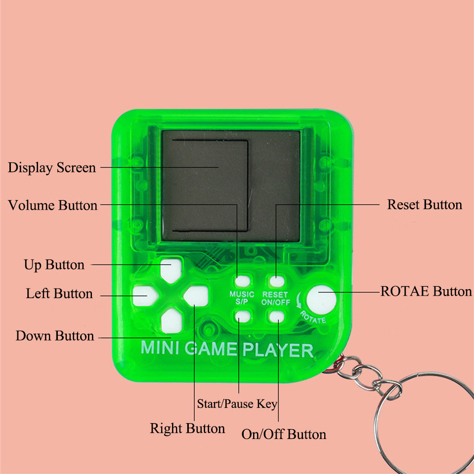GAMINJA Retro Mini Handheld Ga - Gaming Console For 7 Year Old ulasan dan harga