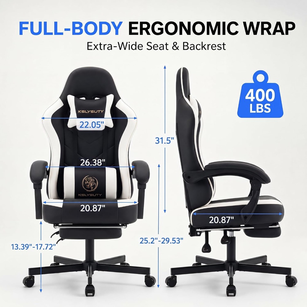 High Back Ergonomic Gaming Cha - Gaming Chair Cushion ulasan dan harga