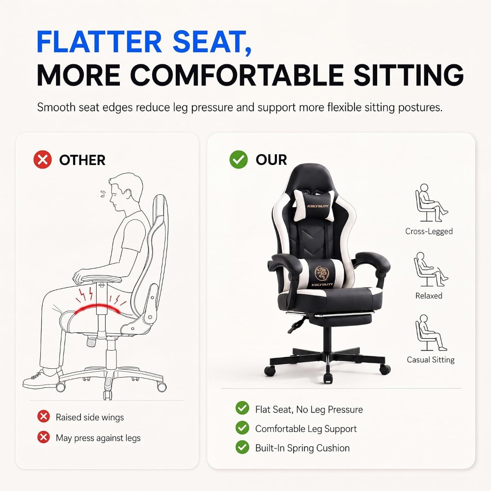 High Back Ergonomic Gaming Cha - Gaming Chair Cushion ulasan dan harga
