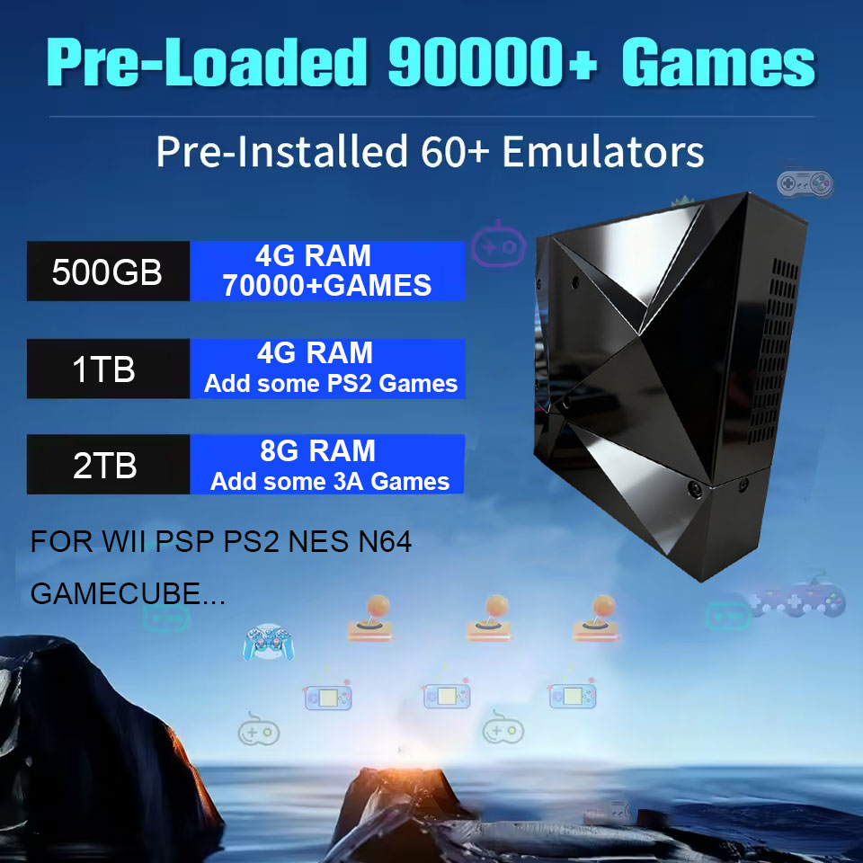 NEW 2TB Pico8 Retro Game Conso - Gaming Console With Gta ulasan dan harga