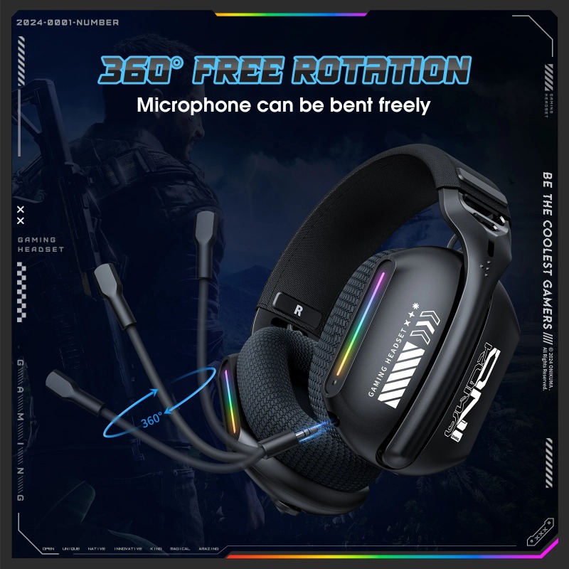 ONIKUMA GT808 Gaming Headset W - Gaming Console Amazon ulasan dan harga