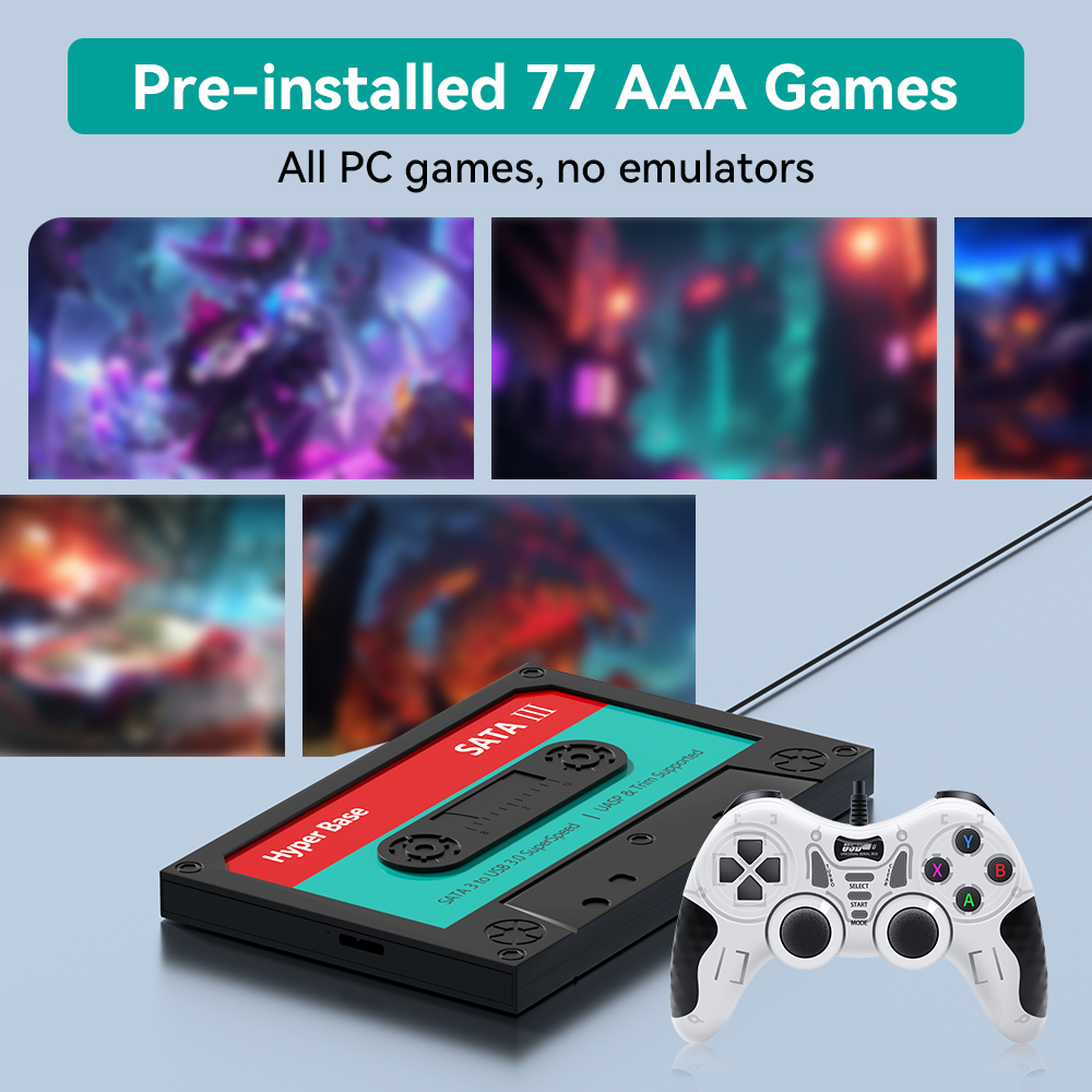 2TB Game Hard Drive With 77 PC - Gaming Console With Gta ulasan dan harga