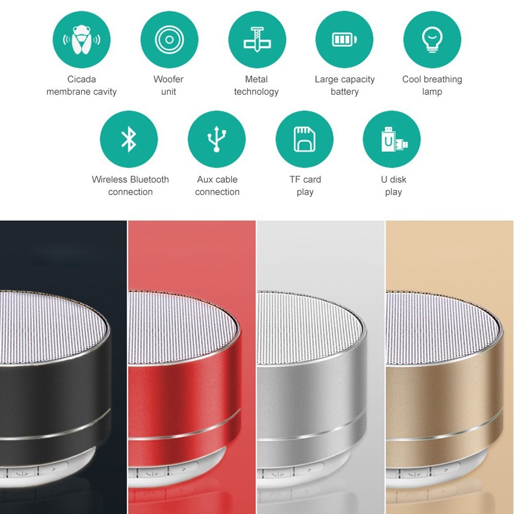Wireless Bluetooth Speaker Sma - Pc Gaming Handheld Console ulasan dan harga