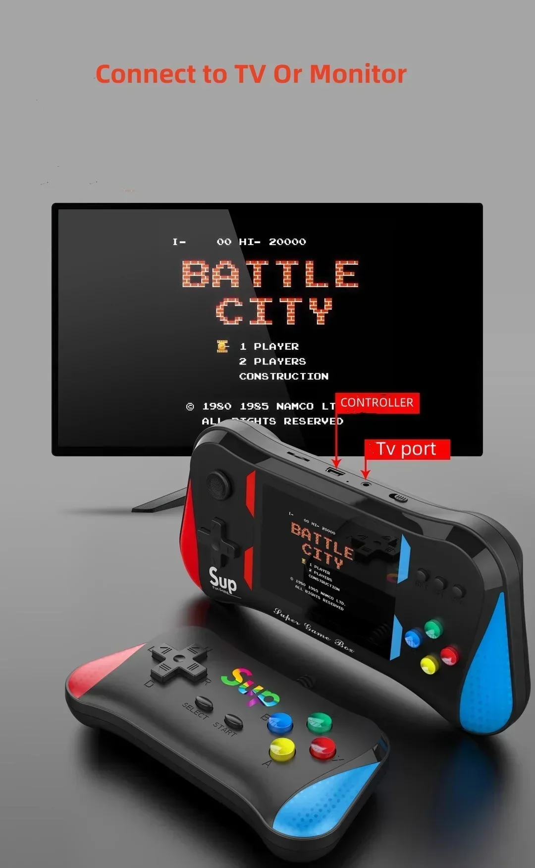 Children's Game Console Palm R - Gaming Console Vintage ulasan dan harga