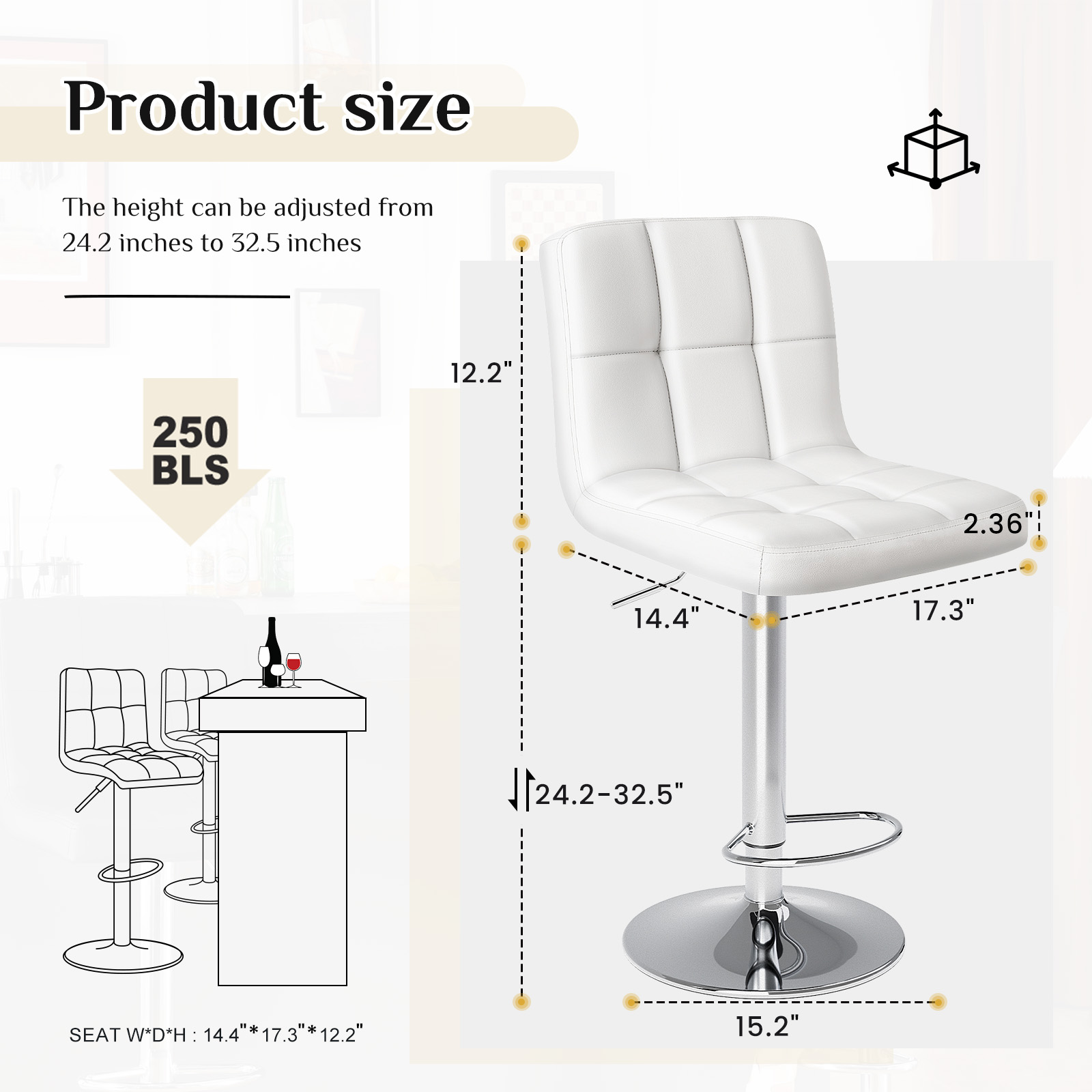 JHK Ergonomic Armless PU Leath - Gaming Chair Cushion ulasan dan harga