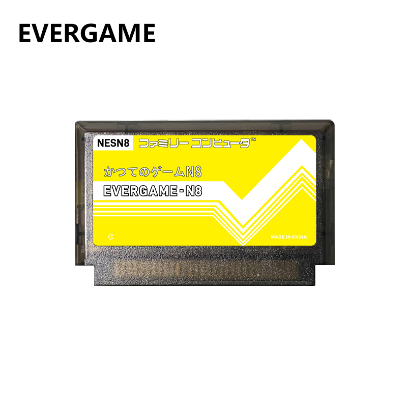 REMANK EVERGAME N8 NES Cartrid - Gaming Console Vintage ulasan dan harga