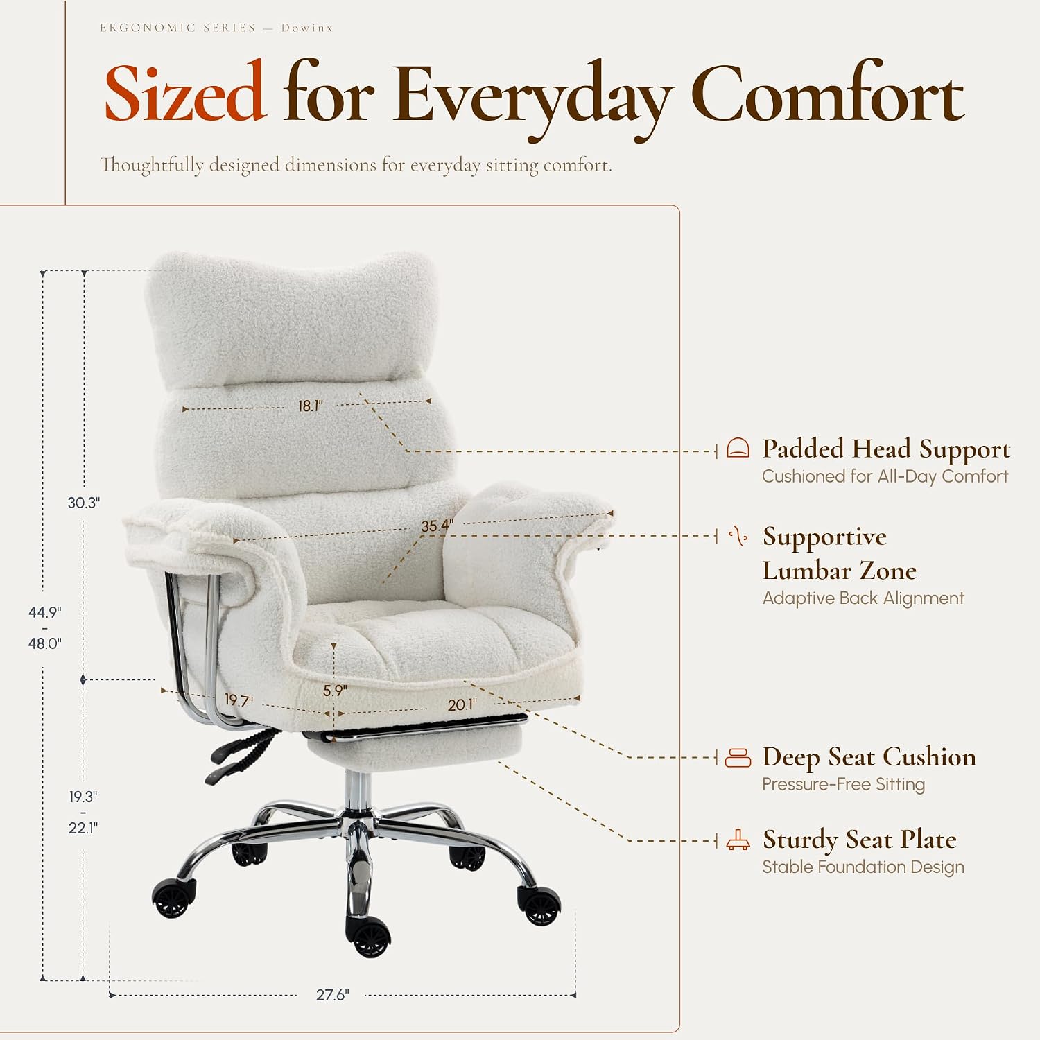 Big and Tall Office Chair, Erg - Gaming Chair Cushion ulasan dan harga