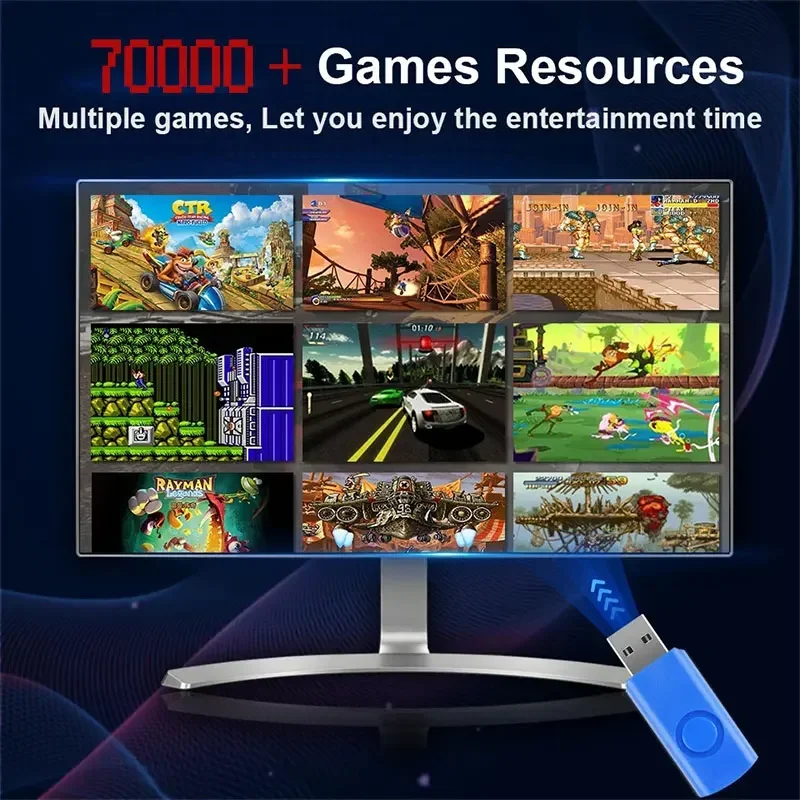 Retro Gaming Console 70000+ Ga - Gaming Console With Gta ulasan dan harga