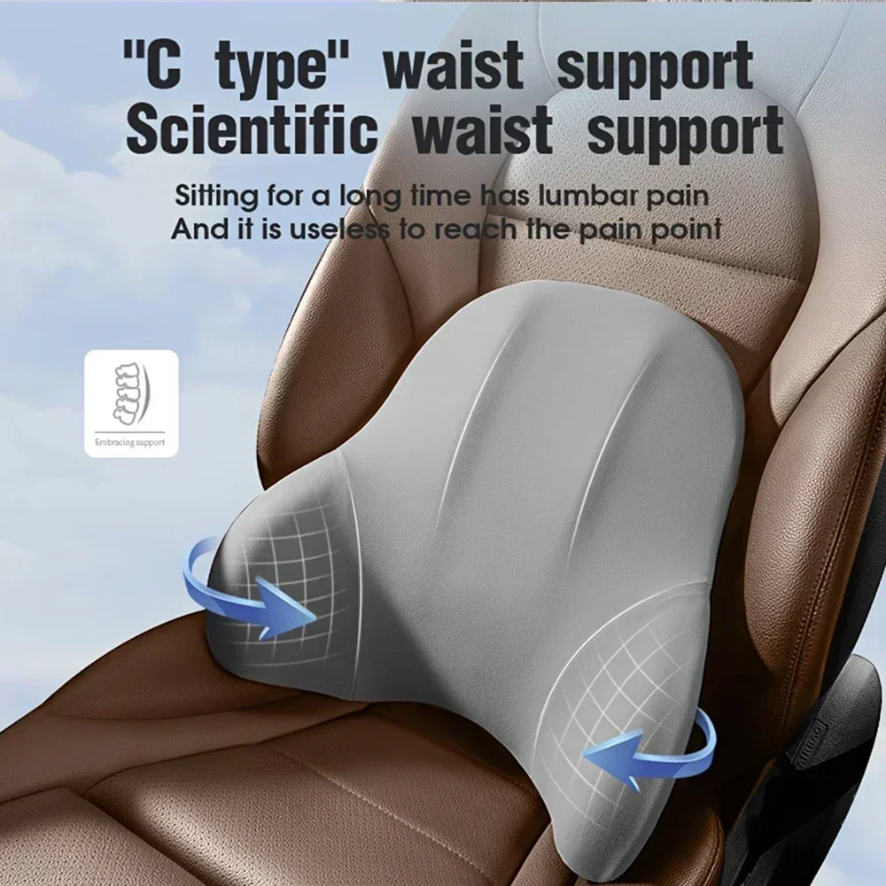 Car Seat Neck Pillow & Lumbar  - Gaming Chair Cushion ulasan dan harga