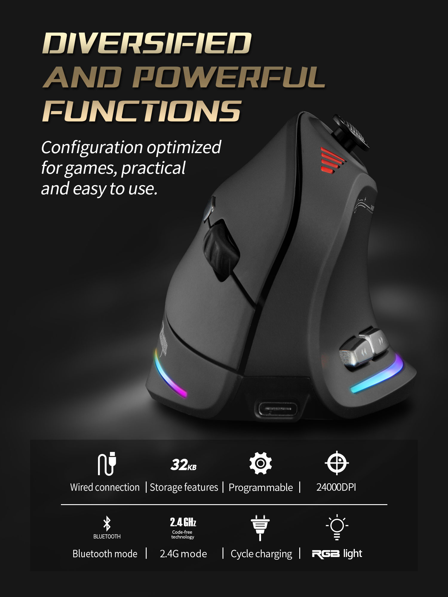 Jomaa RGB Backlit Wireless Ver - Pad Gaming Console ulasan dan harga