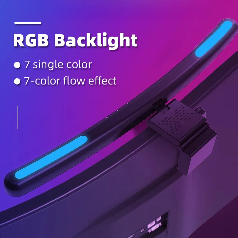Curved LED Monitor Light Bar U - Pad Gaming Console ulasan dan harga