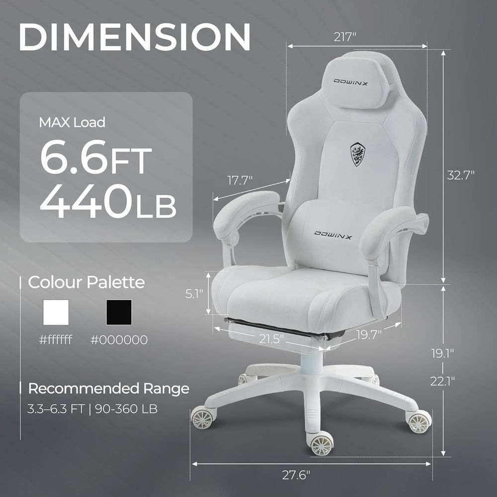 Ergonomic High-Back Suede Gami - Gaming Chair Cushion ulasan dan harga